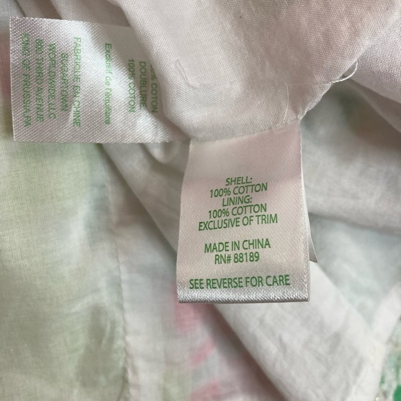 Lilly Pulitzer Cathy Shift Dress Flamingo Pink Don't Give a Cluck - Picture 12 of 15